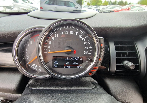 MINI Cooper S cena 75900 przebieg: 94000, rok produkcji 2016 z Lubawka małe 781